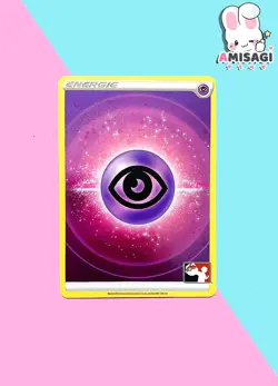 Pokemon Card - Energiekarte Psycho Holo Stamp Champions Promo Nintendo TCG 2022 - Image 1