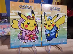 Pokemon Electric Pika Card Database - Pikachu Kimono Style Gallery - Lot Of 2 - Image 2
