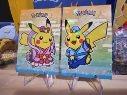 Pokemon Electric Pika Card Database - Pikachu Kimono Style Gallery - Lot Of 2 - Image 3