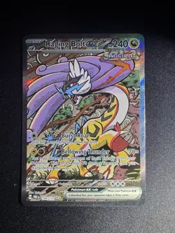 Pokemon TCG Raging Bolt EX Sir 166/131 SV Prismatic Evolutions Card NM Condition - Image 3