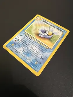 Light Vaporeon 52/105 Neo Destiny Unlimited 2002 Pokemon Card Uncommon NM - Image 3