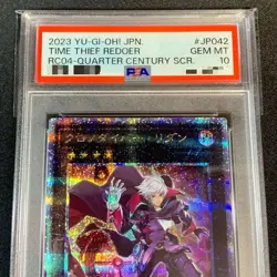 PSA10 Time Thief Redoer RC04-JP042 25th Quarter Century Yu-Gi-Oh Card 2023 Japan - Image 2