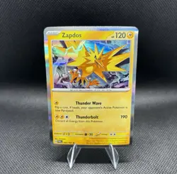 2024 Pokemon TCG Zapdos 065 Twilight Masquerade Holo Rare Card NM+ PACK FRESH! - Image 1