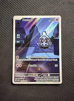 Pokemon Card Duskull 068/064 Sv: Shrouded Fable Full Art Illustration Rare M/NM - Image 1