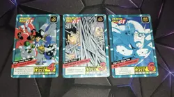 Carte Dragon Ball Grand Combat Part 9 820 833 834 Power Level Super battle card - Image 1