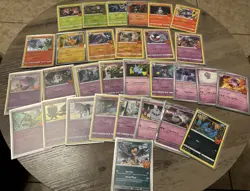 Pokemon Trick Or Trade 2023 & 2024 Complete Pokemon Card Master Set - Image 2