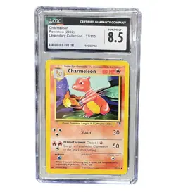 2002 Pokemon Legendary Collection Charmeleon Card #37/110 CGC 8.5 - Image 1