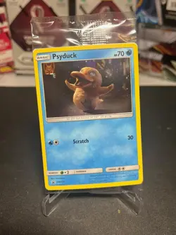 Psyduck SM199 Foil Holo Detective Pikachu Promo Card Target Exclusive Pokemon - Image 1