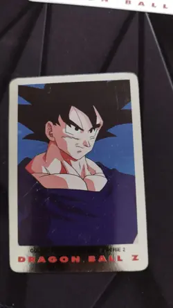 Carte Dragon Ball Z Serie Part 2 n 101 card DBZ argent Silver Panini Goku - Image 1
