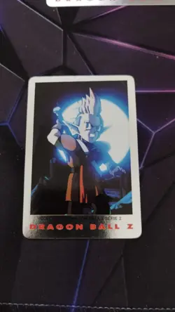 Carte Dragon Ball Z Serie Part 2 n 64 card DBZ argent Silver Panini Minoshia - Image 1