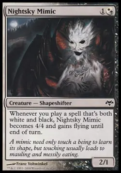 Nightsky Mimic -Foil Light Play MTG Eventide - Image 1