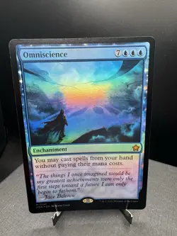 MTG Foundations Omniscience 161 Mythic Foil NM! - Image 1