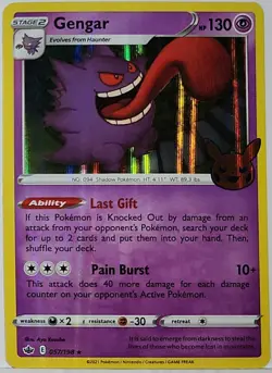 Full Holo Bleed Lot Of 3 Error Mewtwo Gengar Rare Pokemon TCG ✨ Trick Or Trade - Image 4