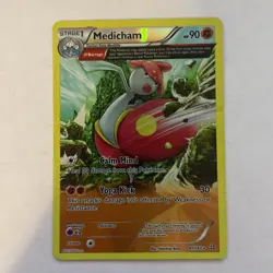 Pokemon x1 Medicham (Omega) (Reverse Holo 81/160) LP - Image 1