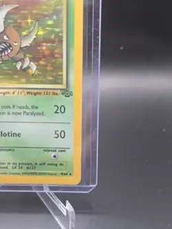 1999 POKEMON JUNGLE #9/64 PINSIR HOLO - Image 4