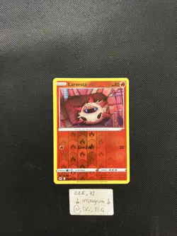 Pokemon Crown Zenith - Larvesta - 024/159 - Reverse Holo - M/NM - Image 2