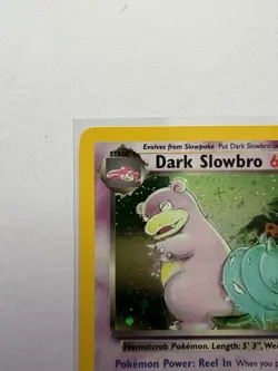 Pokemon Dark Slowbro 12/82 Holo Rare Team Rocket Set - Image 3