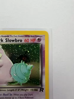Pokemon Dark Slowbro 12/82 Holo Rare Team Rocket Set - Image 4