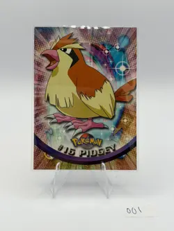 Pidgey #16 1999 Topps Pokemon TV Animation Edition Series 1 Blue Logo - Image 1