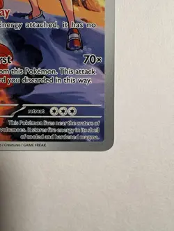 Pokemon Ethan's Magcargo 222/217 Me: Ascended Heroes Illustration Rare Holo NM - Image 3
