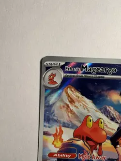 Pokemon Ethan's Magcargo 222/217 Me: Ascended Heroes Illustration Rare Holo NM - Image 5