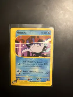 Mantine 77/144 Pokemon Skyridge Regular E Reader - Image 1