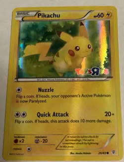 Pikachu (Toys R Us Stamp) - Generations 26/83 Holo Common - Pokemon TCG - Image 3