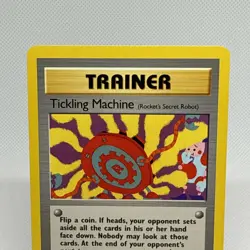 Pokemon Tickling Machine 119/132 1st Edition Trainer Gym Heroes WOTC Vintage LP - Image 2