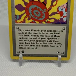 Pokemon Tickling Machine 119/132 1st Edition Trainer Gym Heroes WOTC Vintage LP - Image 3