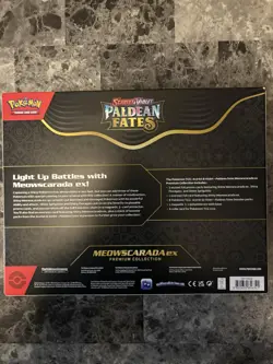 Pokemon Meowscarada ex Premium Collection Brand New/Factory Sealed - Image 3