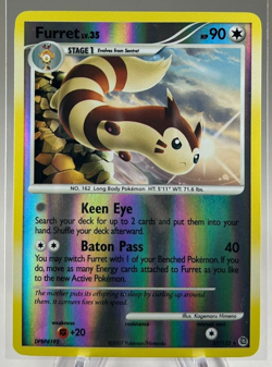 Furret Pokemon Secret Wonders Reverse Holo Rare 27/132 Nintendo 2007 LP+ - Image 1