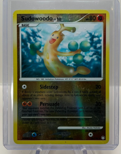 Sudowoodo - 35/123 - Rare - Reverse Holo LP, English Pokemon Mysterious Treasure - Image 1