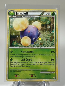 Jumpluff Holo 6/123 HeartGold SoulSilver LP Pokemon Holo - Image 1