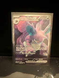 Pokemon TCG Team Rockets Nidoking EX 216/182 Destined Rivals Ultra Rare NM - Image 3