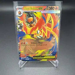 Pokemon TCG Mega Emboar EX 031/217 Ascended Heroes NM - Image 3
