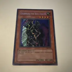 Yu-Gi-Oh TCG Gearfried the Iron Knight BPT-012 Secret Rare Limited Edition NM - Image 1