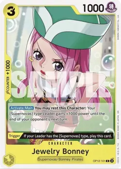 One Piece Jewelry Bonney (OP12-101/156) OP12 Legacy of the Master NM - Image 1