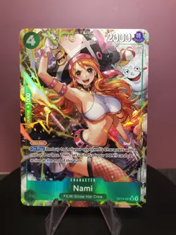 One Piece Nami #OP14-031 Alt Art SR The Azure Sea’s Seven ( English ) Near mint - Image 1