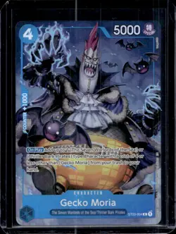 2025 One Piece Seven Warlords Gecko Moria Promo #st03-004 - Image 1