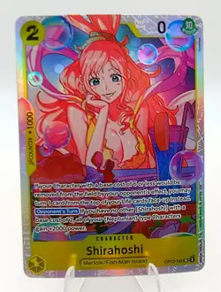 Shirahoshi OP12-102 SR Legacy of the Master One Piece TCG 2025 - Image 1