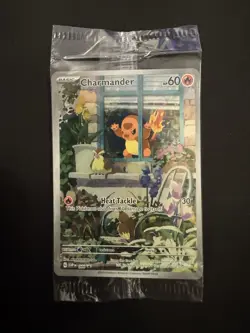 Pokemon TCG Obsidian Flames Charmander #044 SVP Black Star Promo Card, Sealed - Image 1