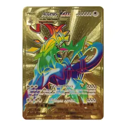 new Arceus VMAX Gold Metal Card ## - Image 1