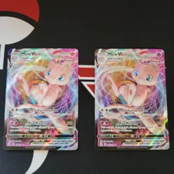 Two Mew VMAX 054/172 Full Art Holo Vmax fusion Universe 2022 Pokemon Cards NM - Image 1