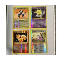 Pokemon Evolutions 4-Card Holo Lot: Magneton Drowzee Vulpix - Image 1