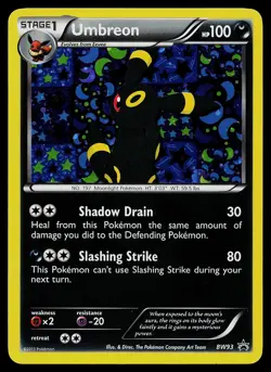 Pokemon Card - Umbreon Black And White Promo BW93 Holo Promo - Image 1