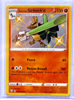 Pokemon 'Galarian Sirfetch'd' SV064/SV122 Stage 1 Trading Card 2021 - Image 1