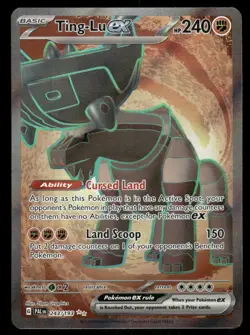 Pokemon Cards Ting-Lu ex 243/193 Paldea Evolved Ultra Rare NM - Image 1