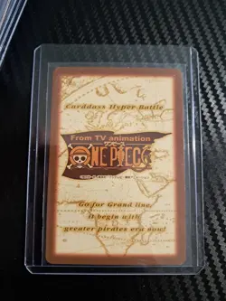 2001 BANDAI One Piece Hyper Battle NAMI BED C461 EARLY CARD VINTAGE LUFFY CREW - Image 2