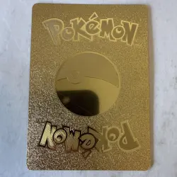 Pokemon Charizard VMAX 350hp Gold Foil Fan Art Collector Card TCG - Image 2