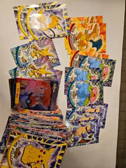 Topps Pokemon Card Lot With Holo - Image 1